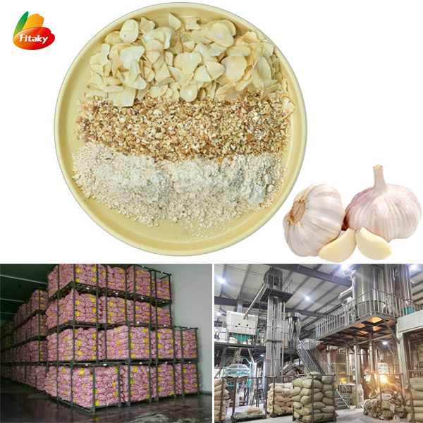 Dehydrated garlic products manufacturer