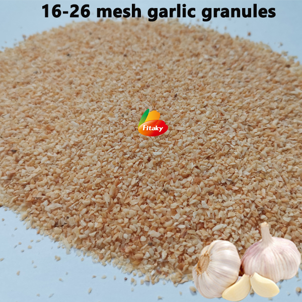 16-26 mesh granulated garlic
