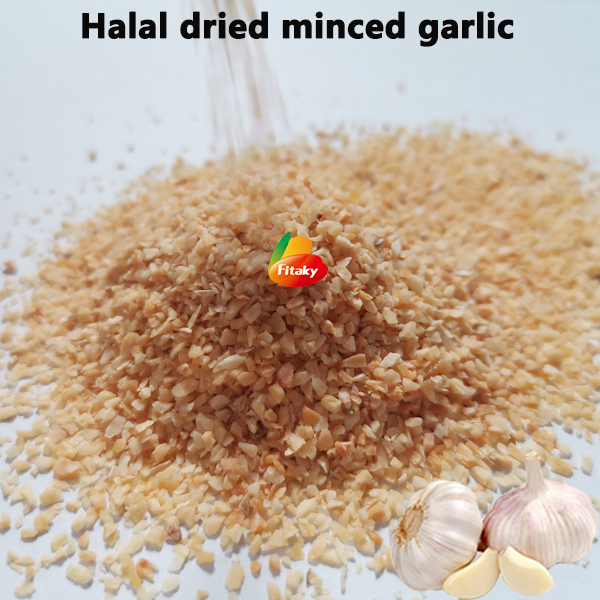 Halal dried minced garlic