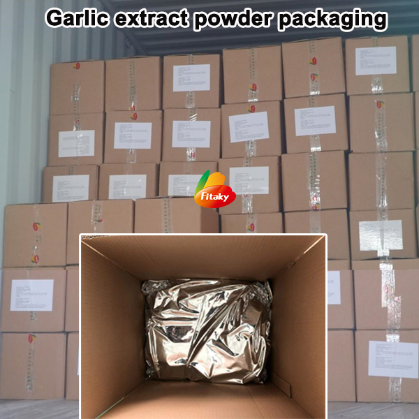 Garlic extract powder packing