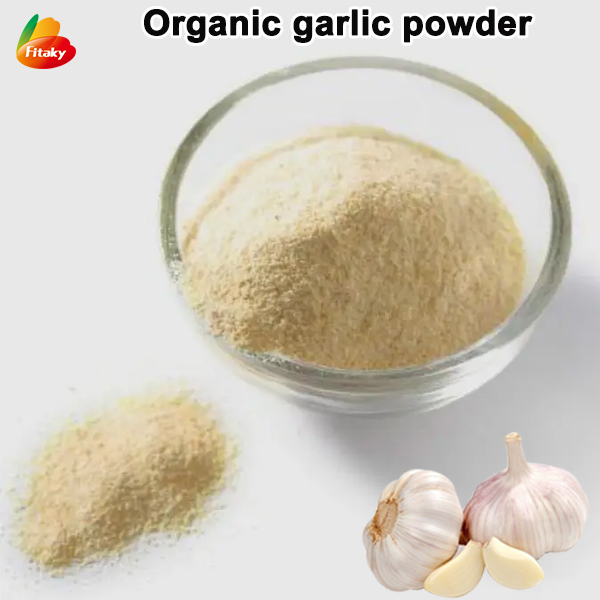 Organic garlic powder